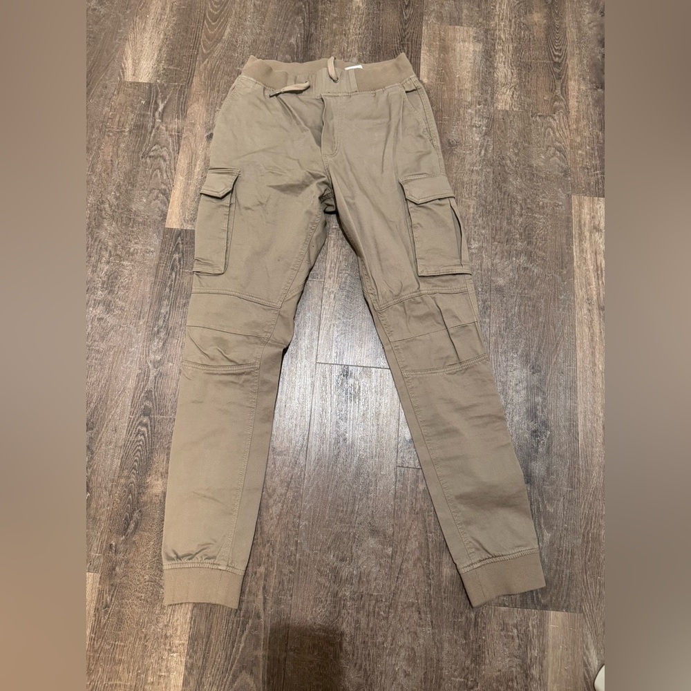 Divided Men's Cargo Pants - Tan